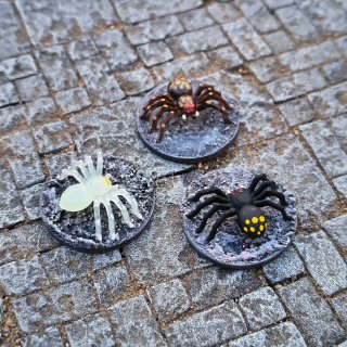 3 Arañas Pintadas para Rol