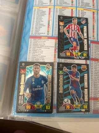 Álbum Cromos Adrenalyn XL 2017-2018 La Liga