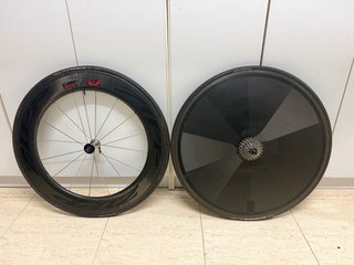 Juego Ruedas Zipp Lenticular y Zipp 808 Firecrest