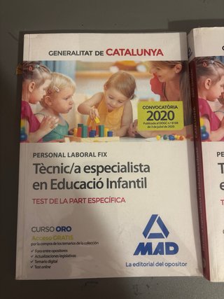 Libros educacio infantil oposiciones