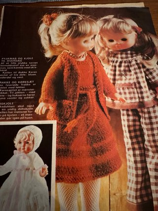 Patrones de ropa para muñeca Lesly
