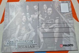Postal LEO JIMÉNEZ - MESÍAS.