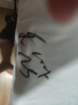 Camiseta Real Madrid Talla S Firmada