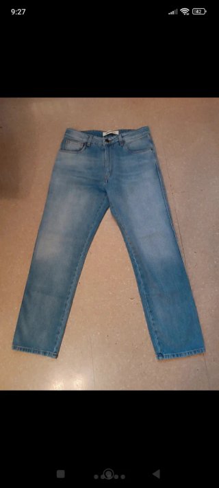 Pantalón Vaquero Azul Talla 38
