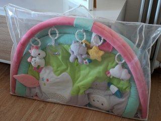 Manta de juegos para bebé con arcos