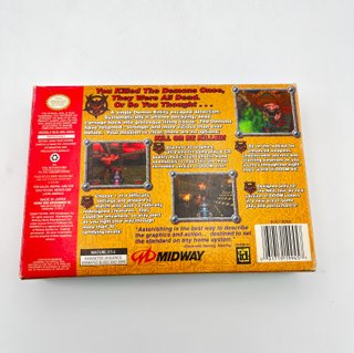 Doom 64 Nintendo 64 N64 USA NTSC Completo Testato