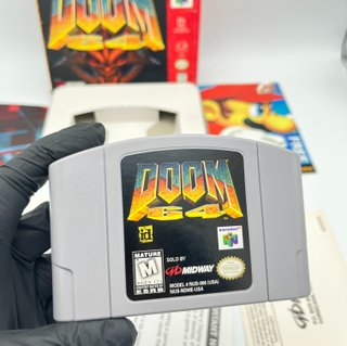 Doom 64 Nintendo 64 N64 USA NTSC Completo Testato