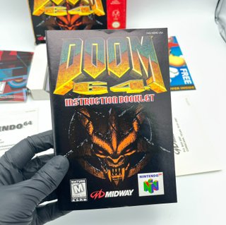Doom 64 Nintendo 64 N64 USA NTSC Completo Testato