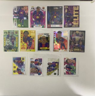 Lote de Cromos de Lamine Yamal panini