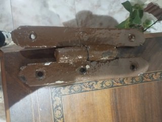 2 Bisagras Artesanales Antiguas 23cm