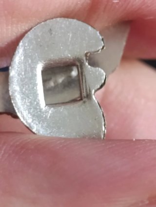 Insignia de ojal ANGLO AAESSA radio  vintage