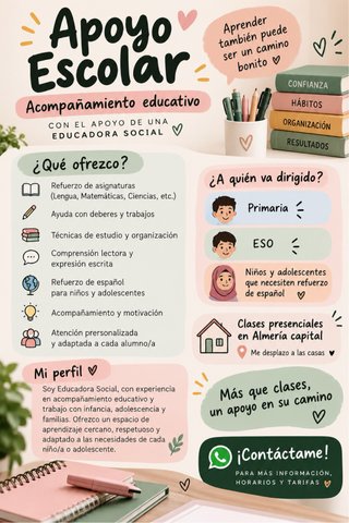 APOYO ESCOLAR A DOMICILIO – ALMERÍA CAPITAL