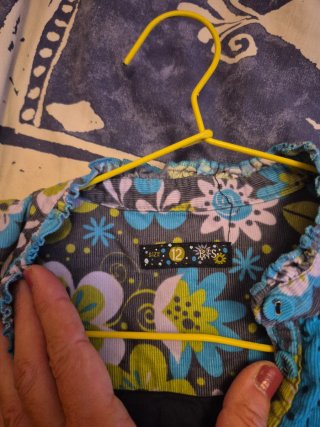 Vestido pana talla 12 BTS