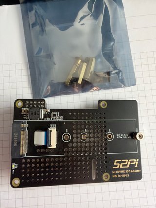 Adaptador S2Pi M.2 NVMe para Raspberry Pi 5