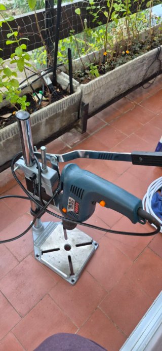 Taladro de Columna con Soporte