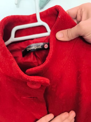 Chaqueta Roja Desigual