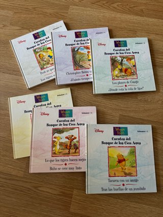Colección 6 libros Winnie the Pooh