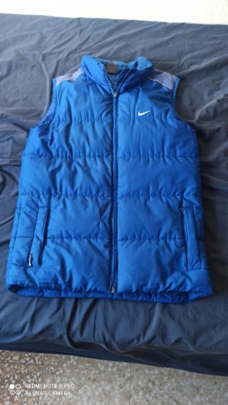 Chaqueta Nike Azul sin Mangas