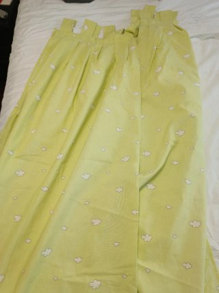 Juego 2 Cortinas Infantiles Benetton Nubes