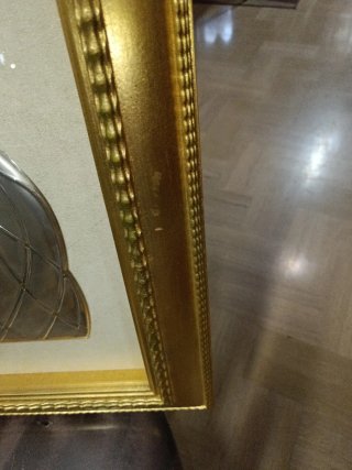 Capezzale in argento madre e bambino