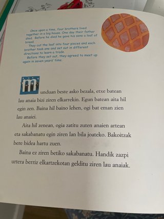 Libros euskera/ingles