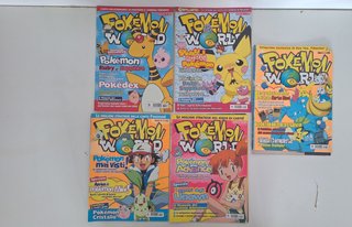 Lotto 4 Riviste Pokémon World