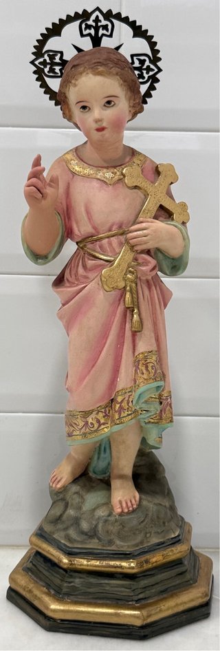ANTIGUO SAGRADO CORAZÓN DE JESÚS NIÑO OLOT