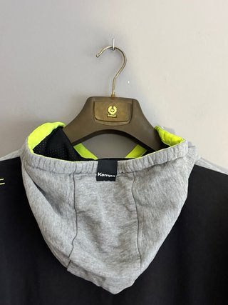 Sudadera Kempa Negra y Gris