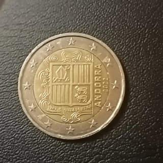 Moneta da 2 Euro Andorra 2022