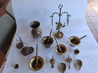 Lote Latón y Bronce Antiguo