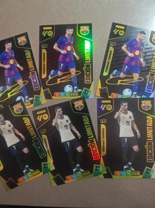 6 Cromos Adrenalyn 25-26 Ferrán Ed. Limitada