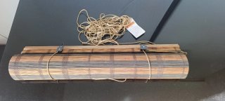 Estor Bambú Natural 60cm Sin Estrenar