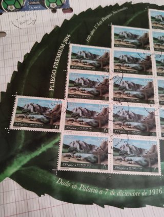 Sellos Correos España 2016 Parques Nacionales