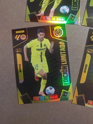 4 Cromos Adrenalyn 25-26 Ayoze Edición Limitada