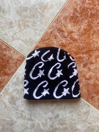 Gorro Corteiz Negro y Blanco