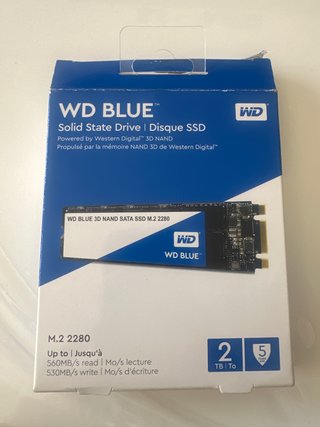 Disco SSD WD Blue M.2 2280 2TB