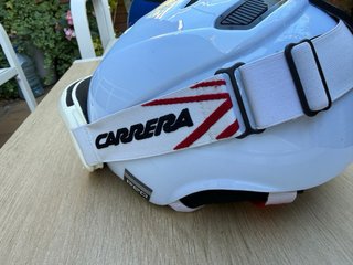 Casco de Esquí Infantil con Gafas Carrera