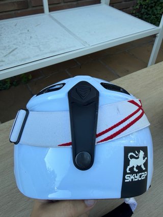 Casco de Esquí Infantil con Gafas Carrera