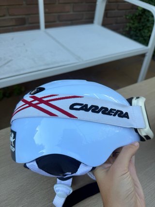 Casco de Esquí Infantil con Gafas Carrera