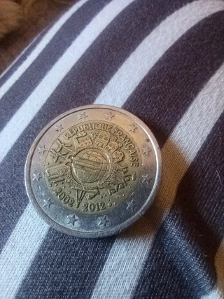 Moneda 2€ República Francesa 2002-2012