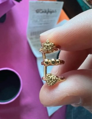 Earcuff Tous Dorado