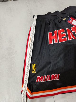 Pantalon de baloncesto NBA Miami Heat talla XL