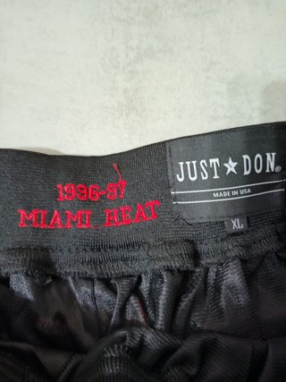 Pantalon de baloncesto NBA Miami Heat talla XL