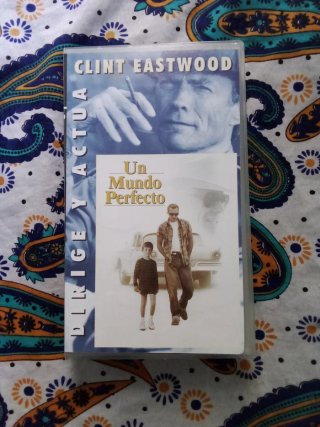 Pelicula VHS Un Mundo Perfecto - Clint Eastwood