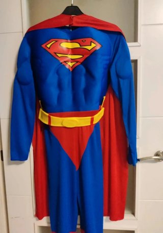 Disfraz Superman Musculoso Talla 12-14