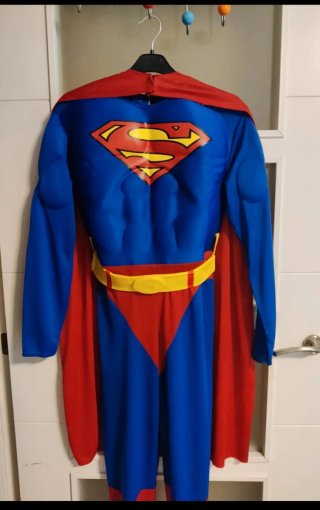 Disfraz Superman Musculoso Talla 12-14