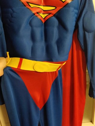 Disfraz Superman Musculoso Talla 12-14