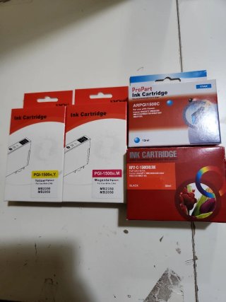 Set 4 Cartucce Compatibili Canon PGI-1500 XL