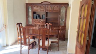 URGE Conjunto de Comedor Madera Clásico