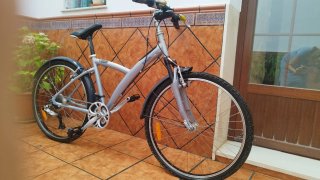 Bicicleta Btwin Gris